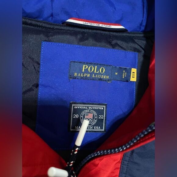 Ralph Lauren New Team USA Opening Ceremony Anorak Olympic Jacket Beijing 2022 M - Picture 7 of 9